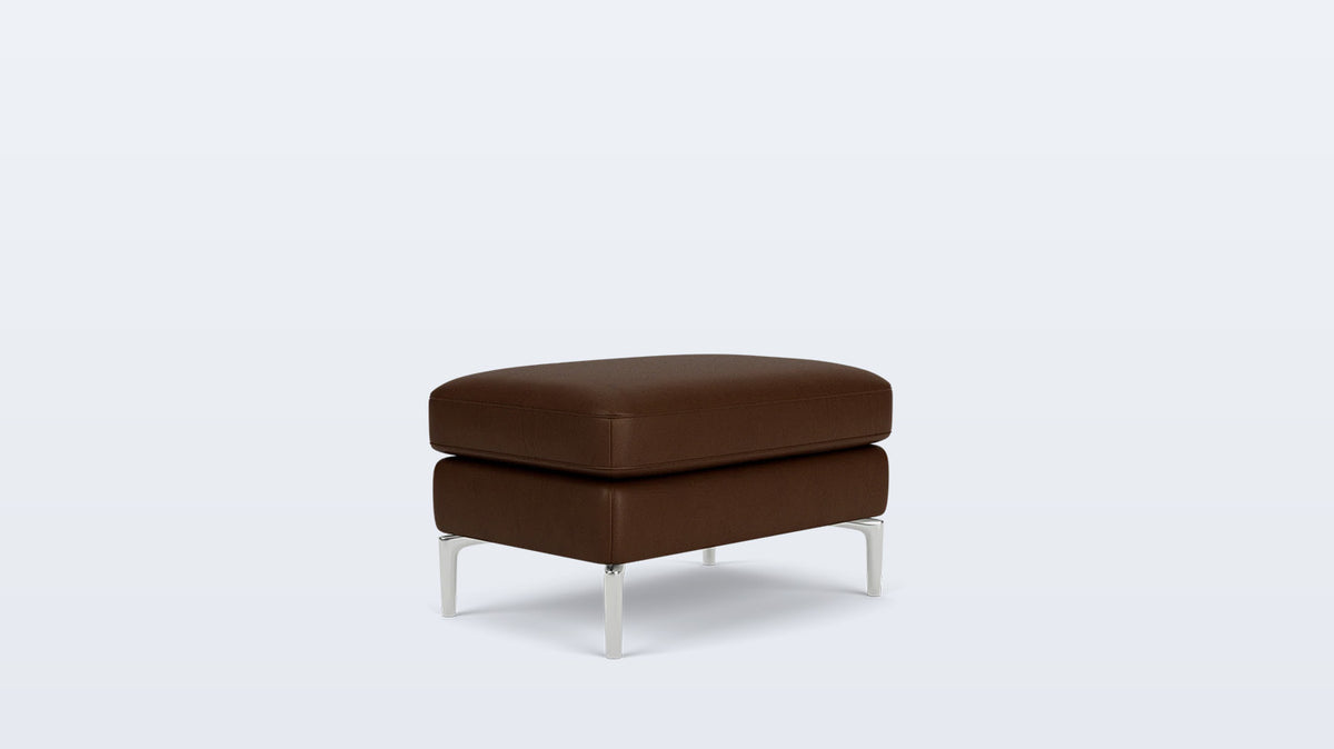 eve classic ottoman - leather