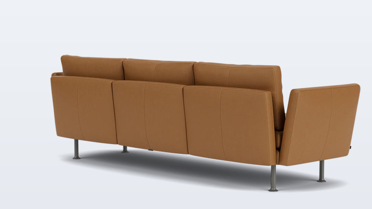 form 108&quot; sofa - leather