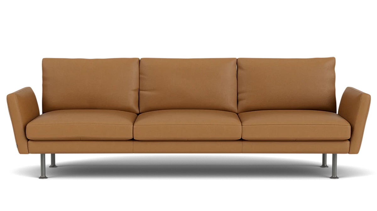 form 108&quot; sofa - leather