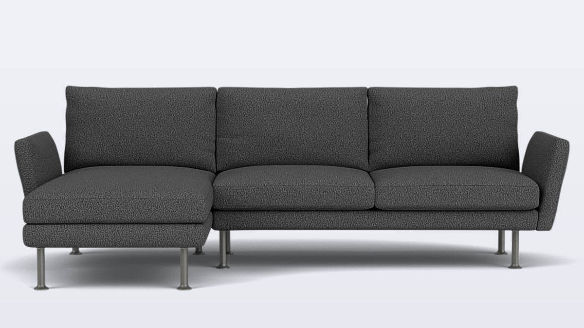 form 2-piece sectional - fabric