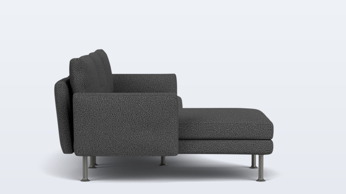 form 2-piece sectional - fabric