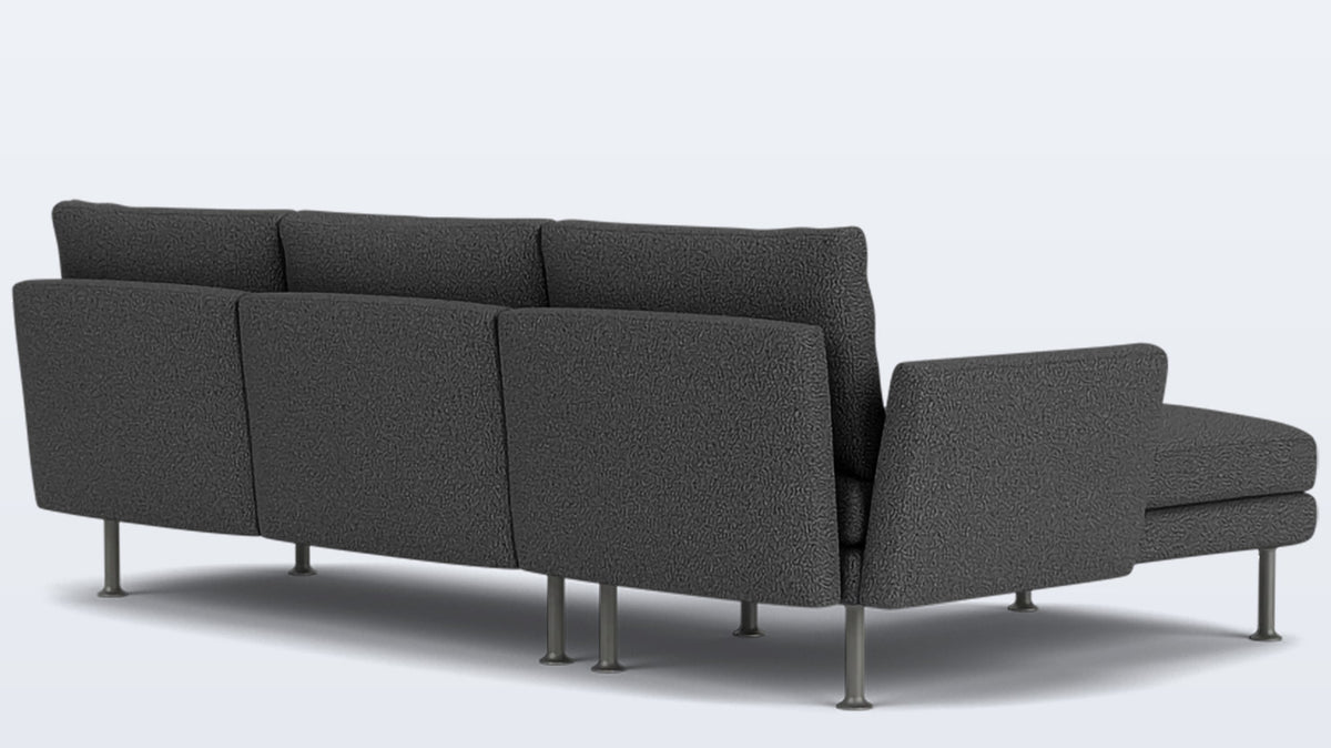 form 2-piece sectional - fabric