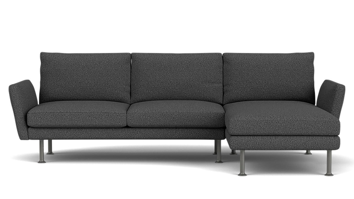 form 2-piece sectional - fabric