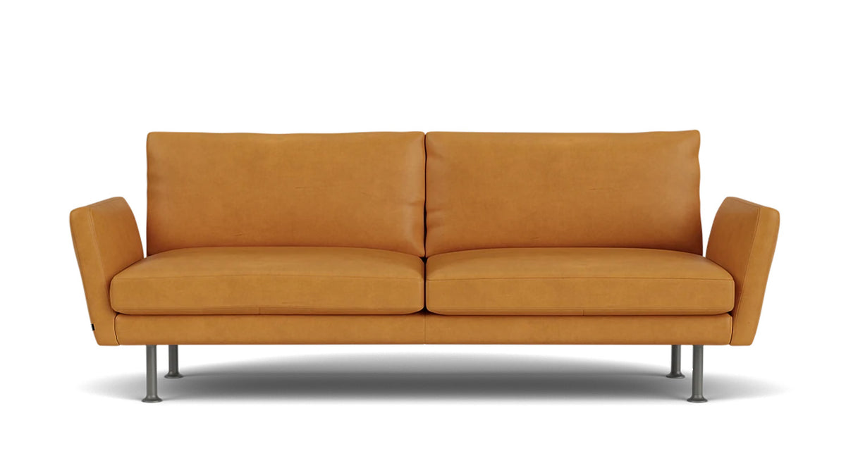 form 92&quot; sofa - leather