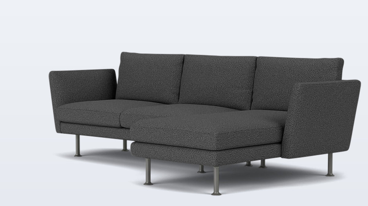 form 2-piece sectional - fabric