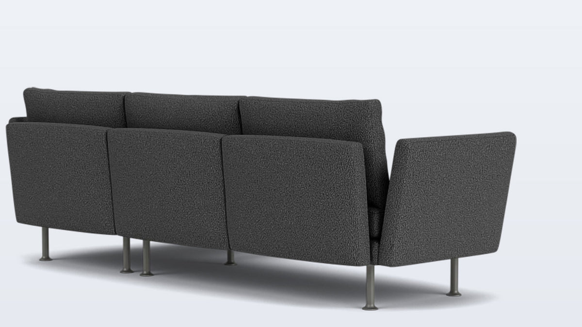 form 2-piece sectional - fabric