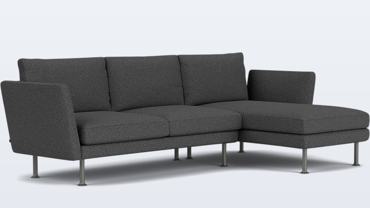 form 2-piece sectional - fabric