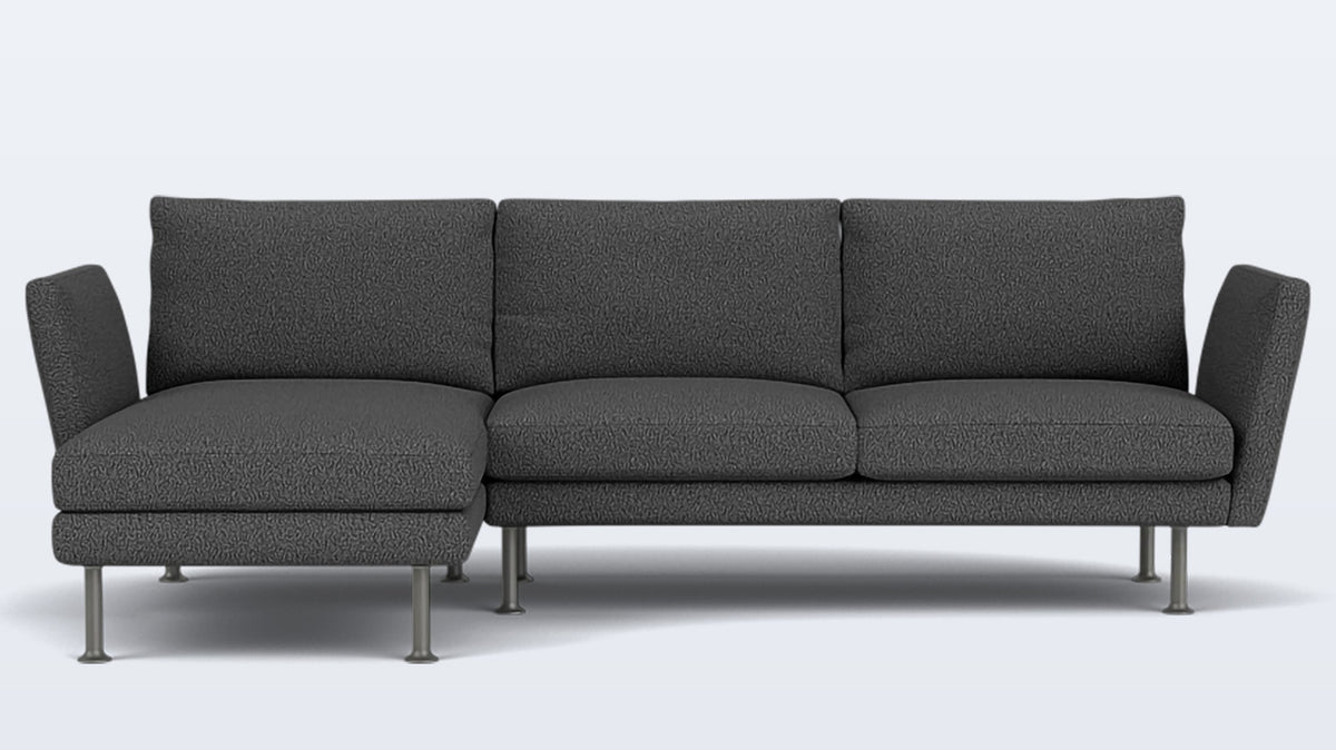 form 2-piece sectional - fabric