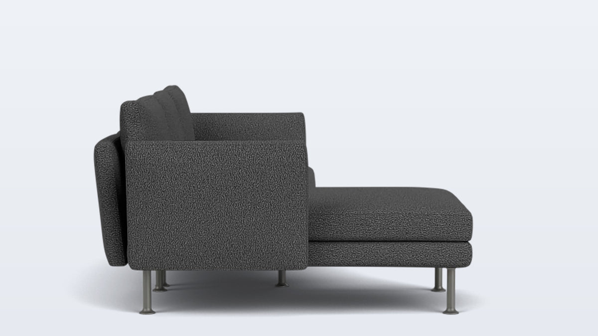 form 2-piece sectional - fabric