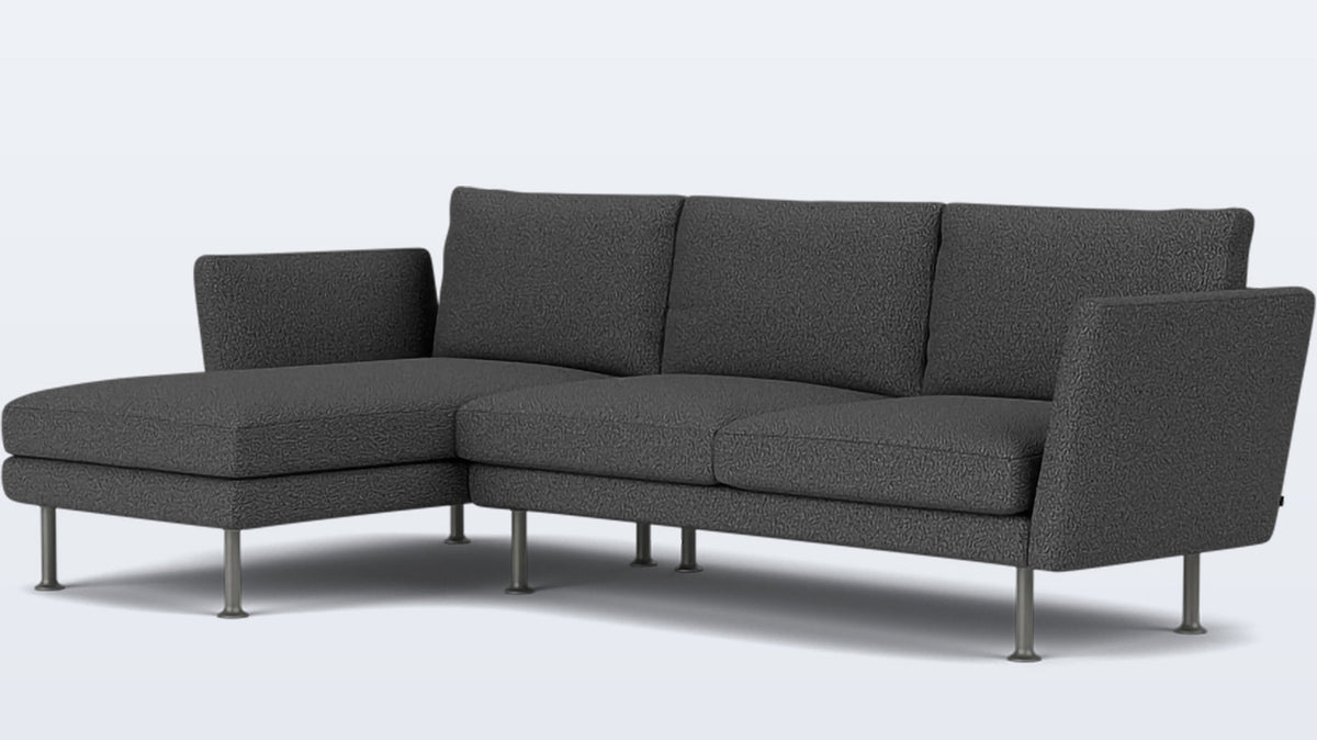 form 2-piece sectional - fabric