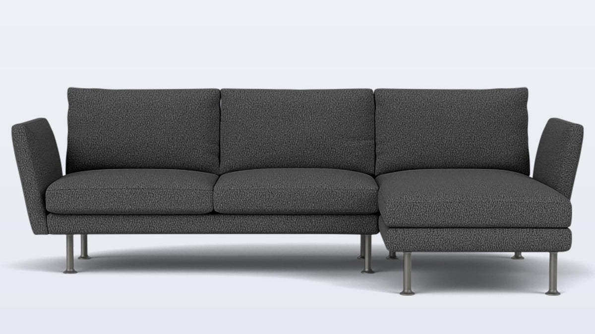 form 2-piece sectional - fabric