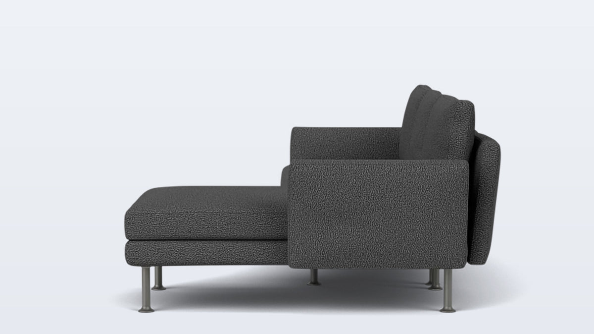 form 2-piece sectional - fabric