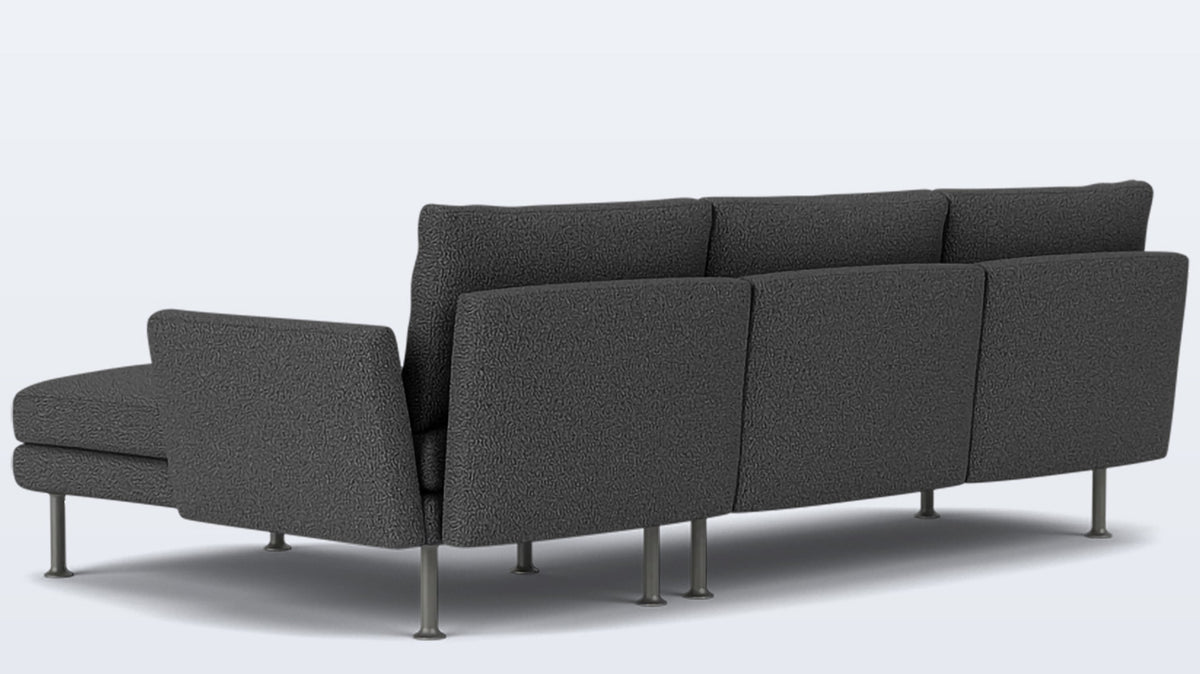 form 2-piece sectional - fabric