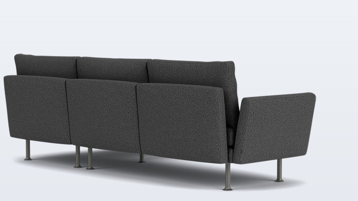 form 2-piece sectional - fabric