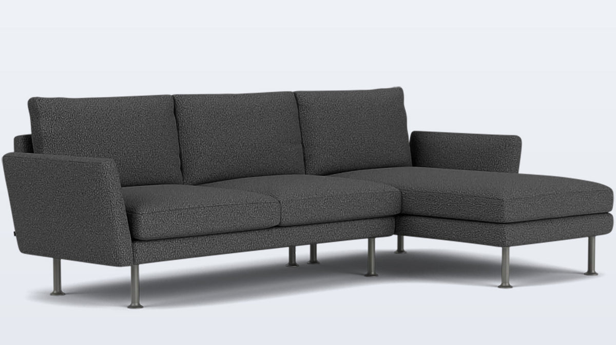 form 2-piece sectional - fabric