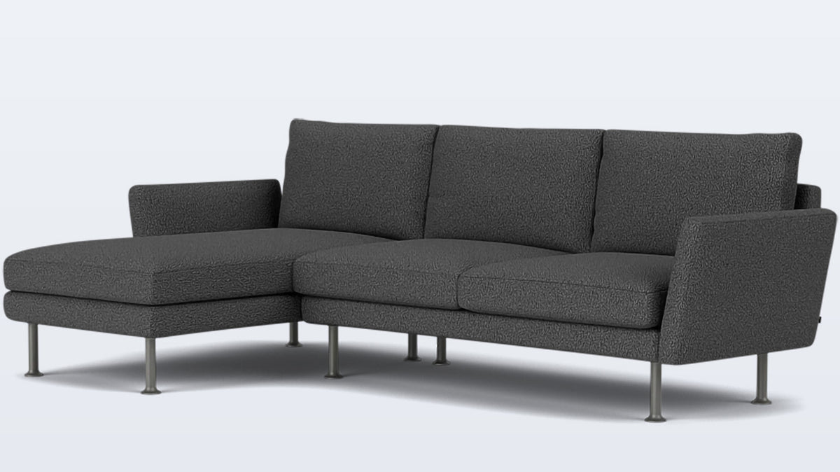 form 2-piece sectional - fabric