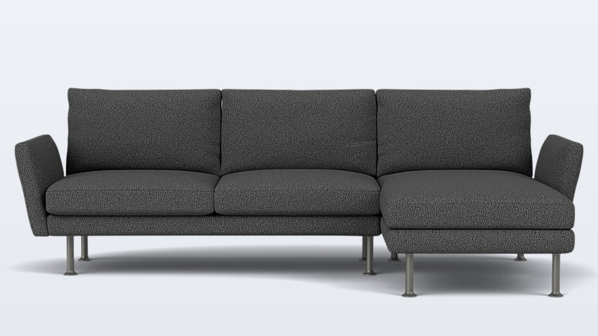 form 2-piece sectional - fabric