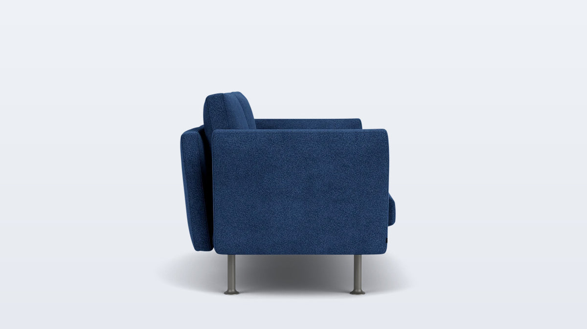 form loveseat - fabric