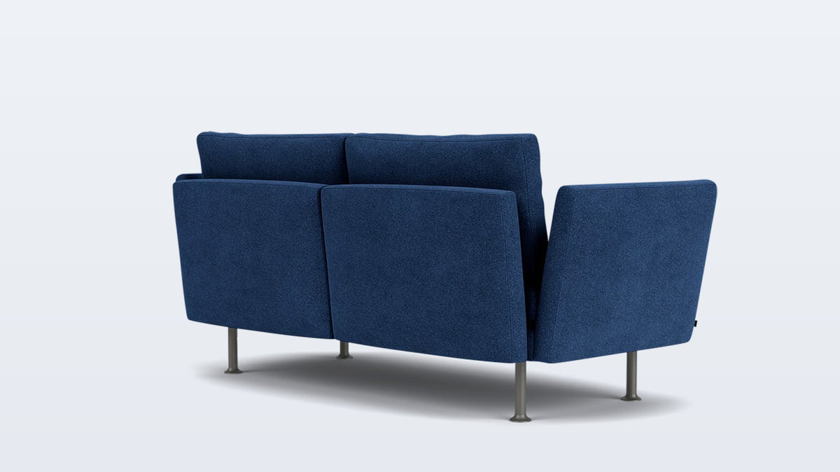 form loveseat - fabric