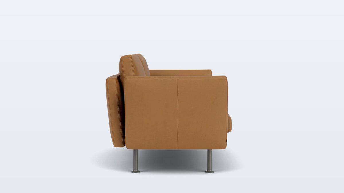 form loveseat - leather