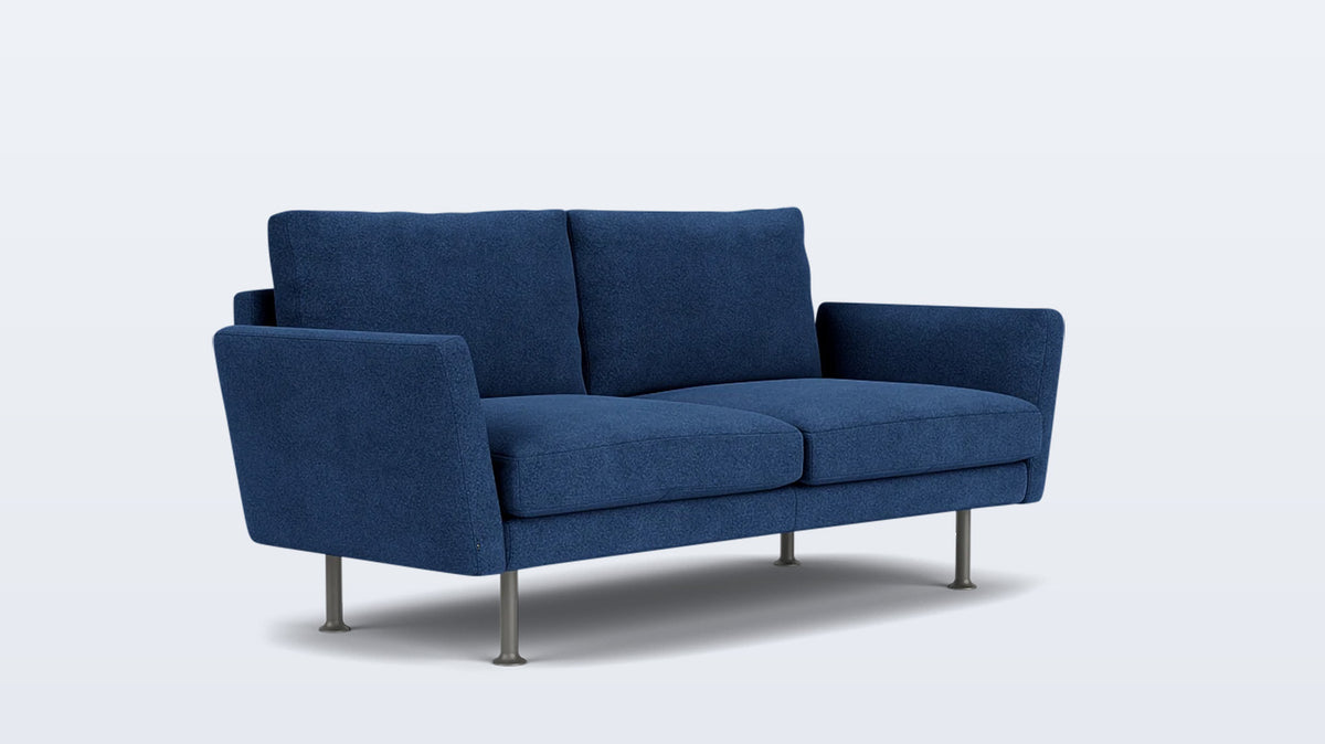 form loveseat - fabric