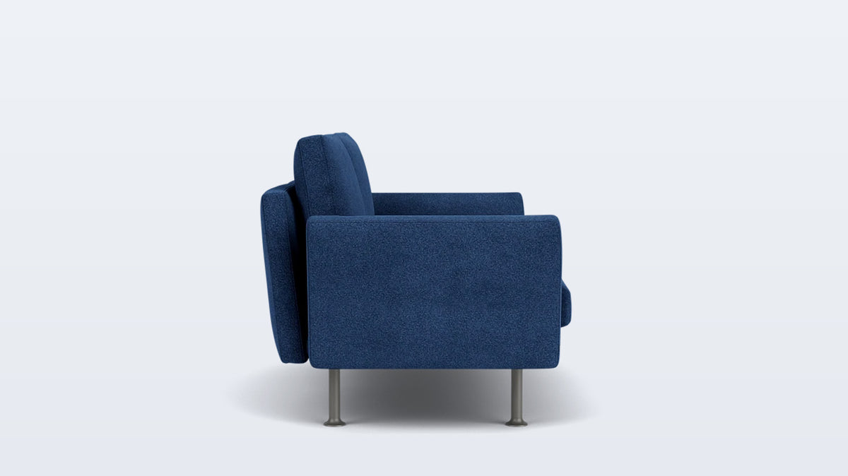 form loveseat - fabric