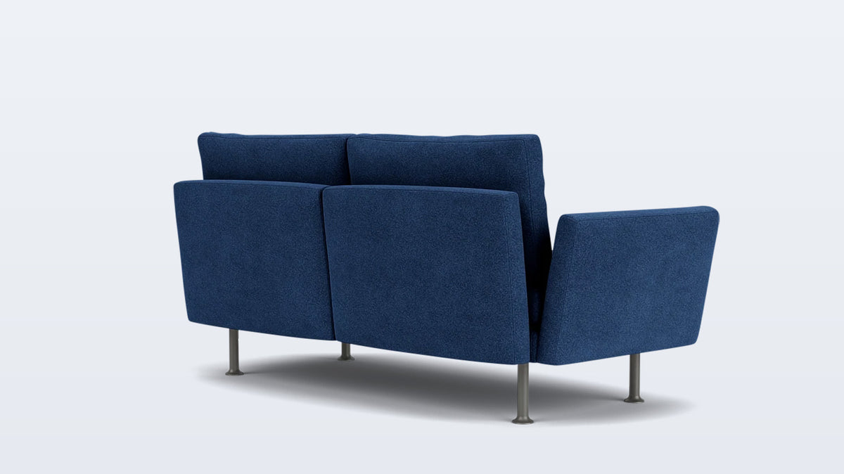 form loveseat - fabric