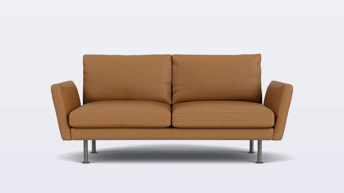 form loveseat - leather