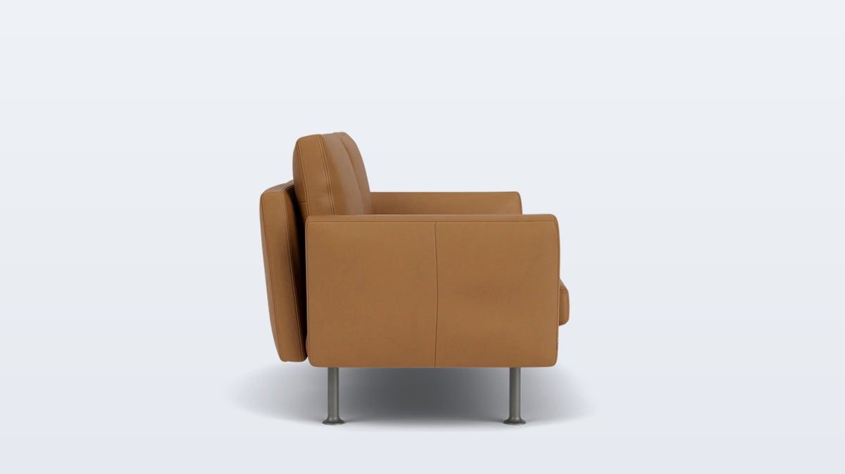 form loveseat - leather