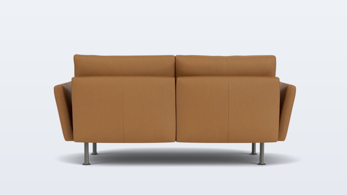 form loveseat - leather