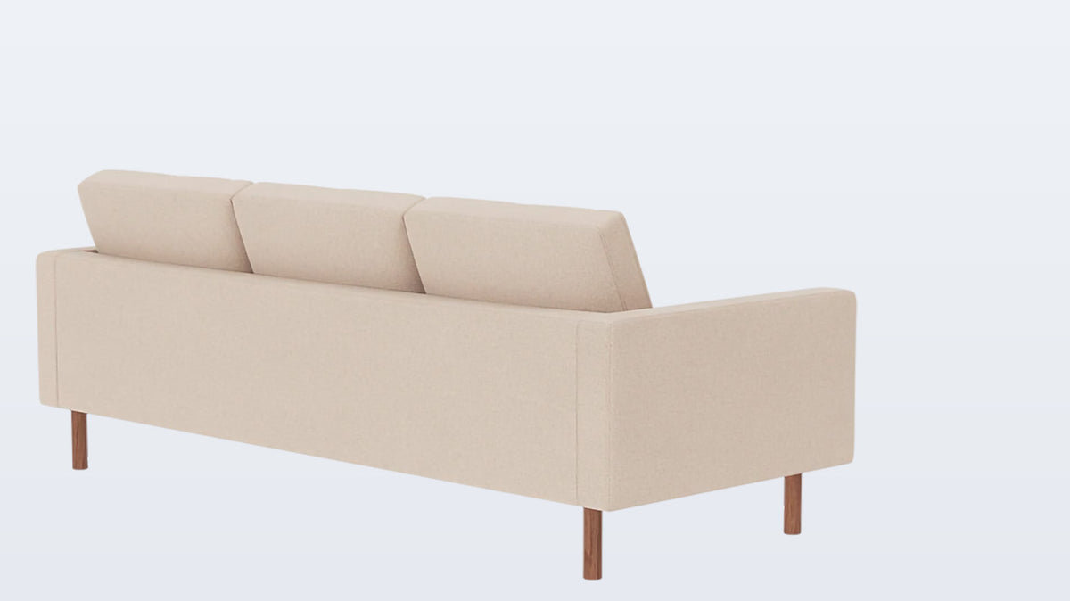 joan 2-piece sectional (tufted) - fabric