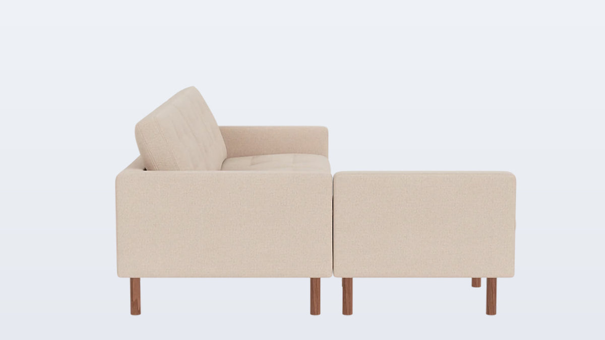 joan 2-piece sectional (tufted) - ready to ship