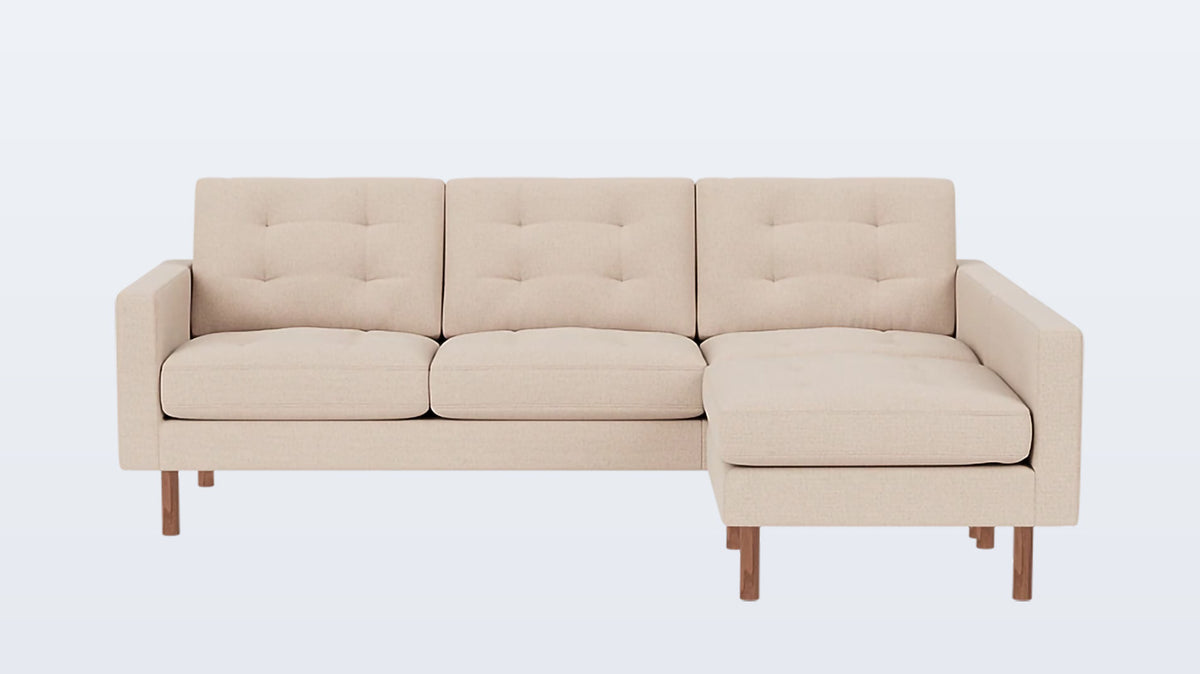 joan 2-piece sectional (tufted) - ready to ship