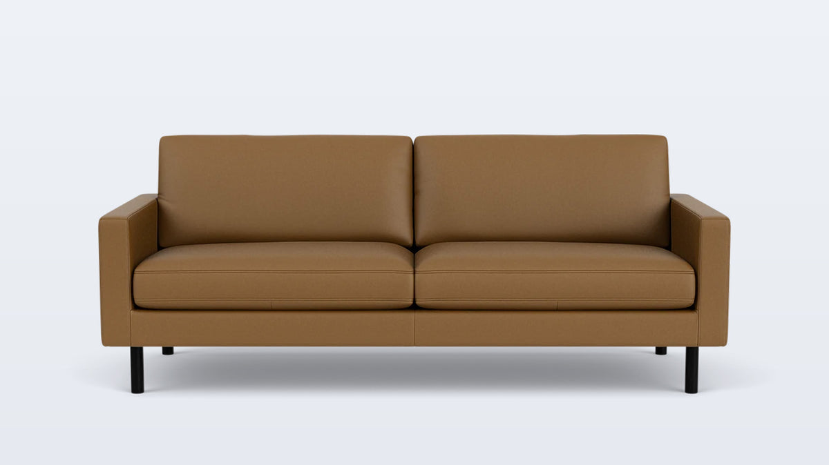 joan 83&quot; sofa (plain) - leather