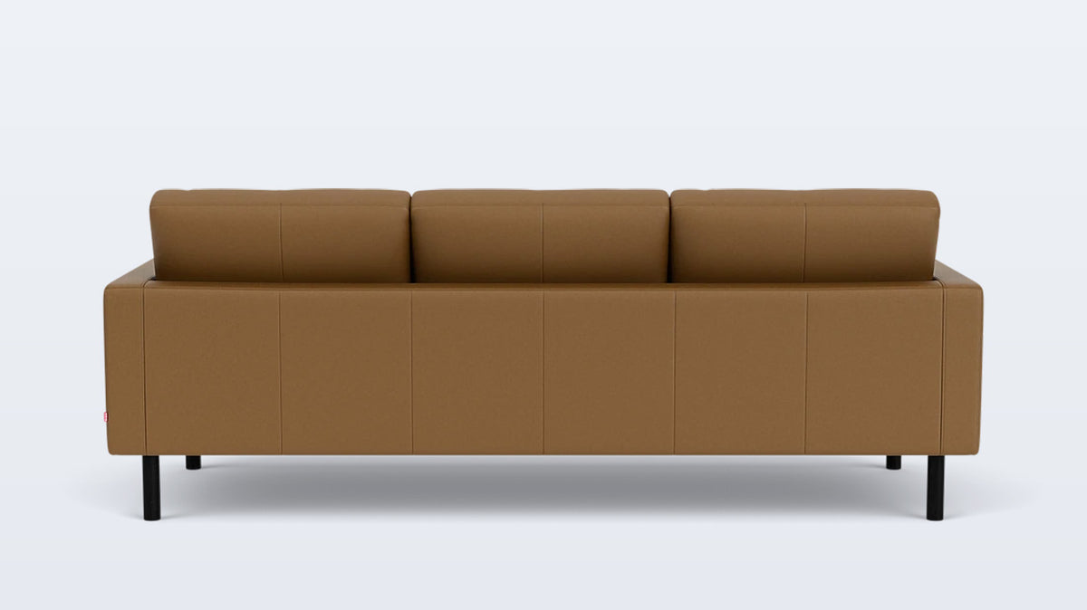 joan 87&quot; sofa (plain) - leather