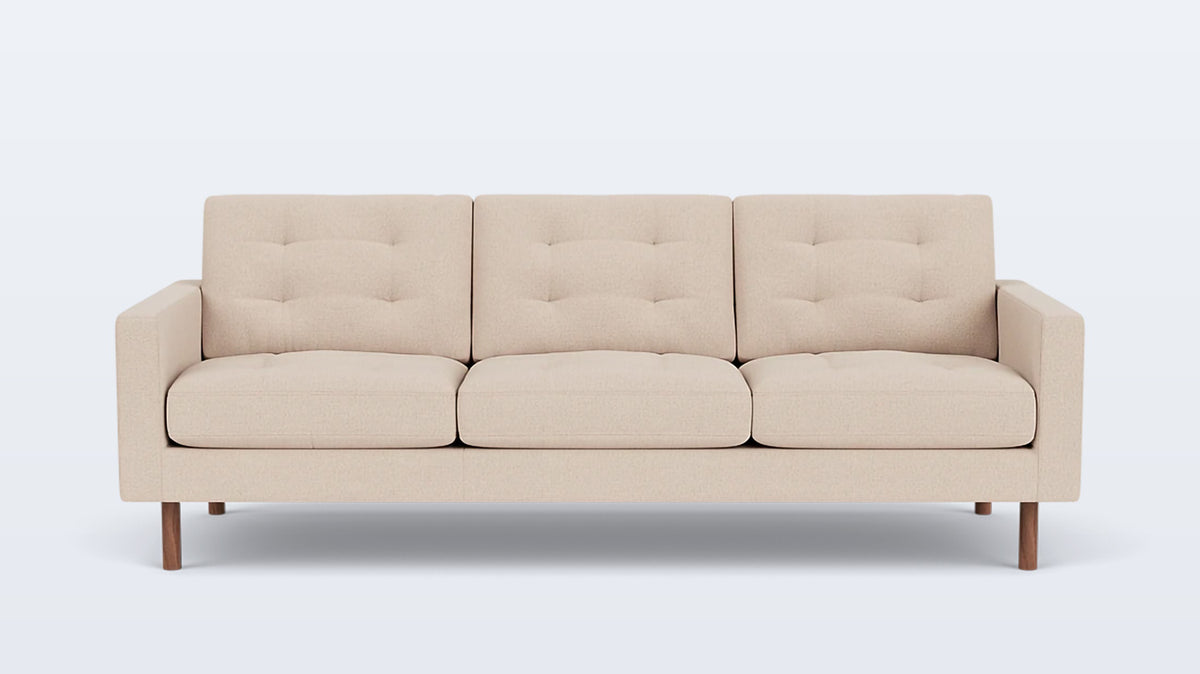 joan 87&quot; sofa (tufted) - fabric