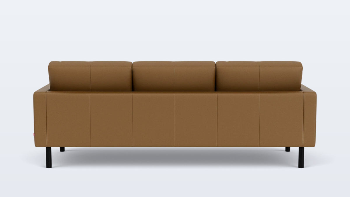 joan 87&quot; sofa (tufted) - leather