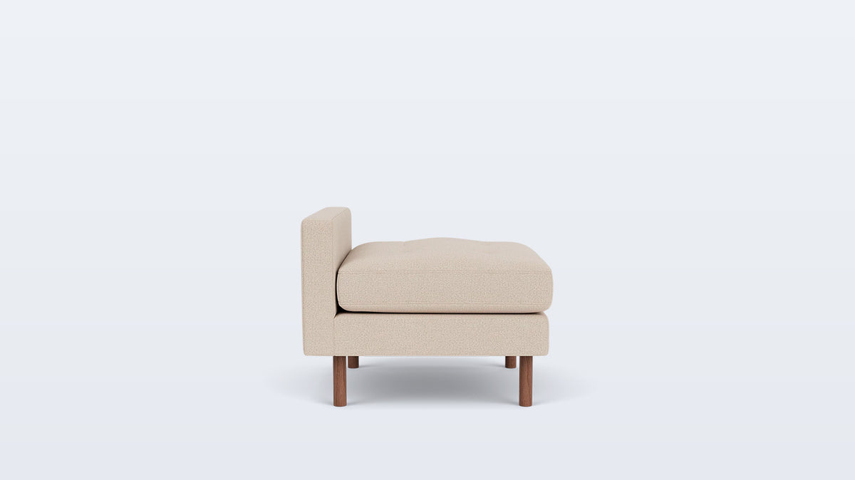 joan extended seat (tufted) - fabric