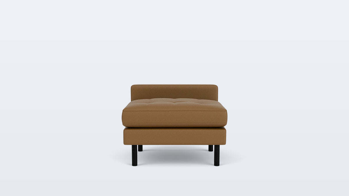 joan extended seat (tufted) - leather