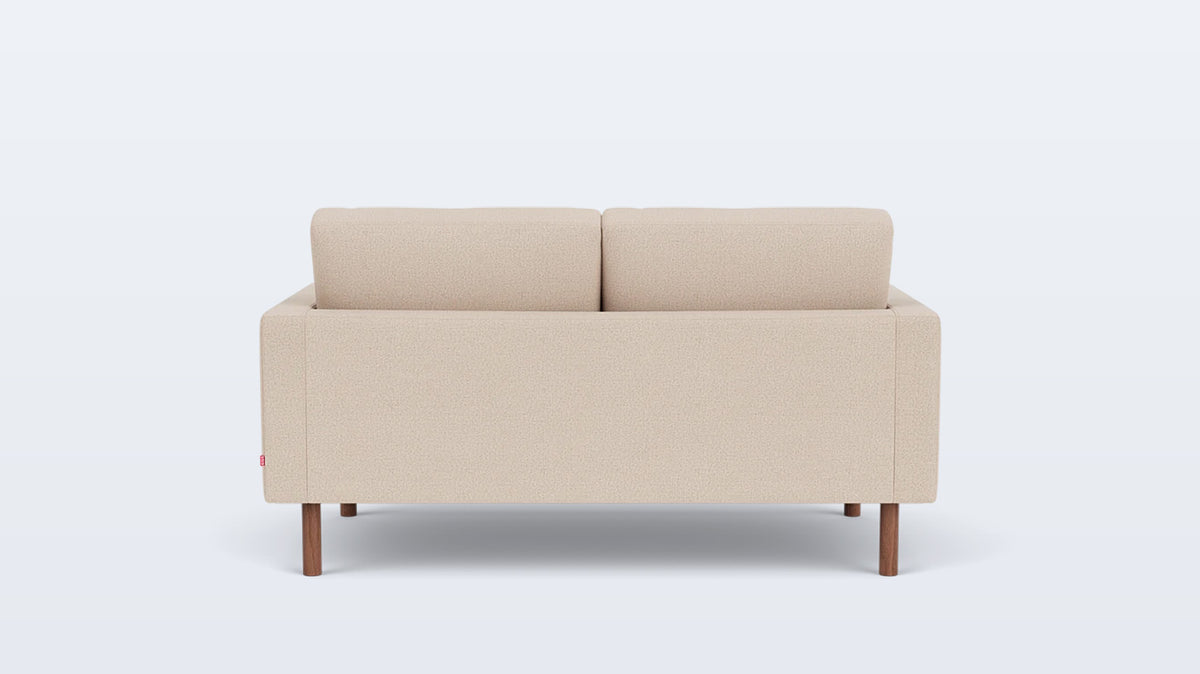 joan loveseat (tufted) - fabric