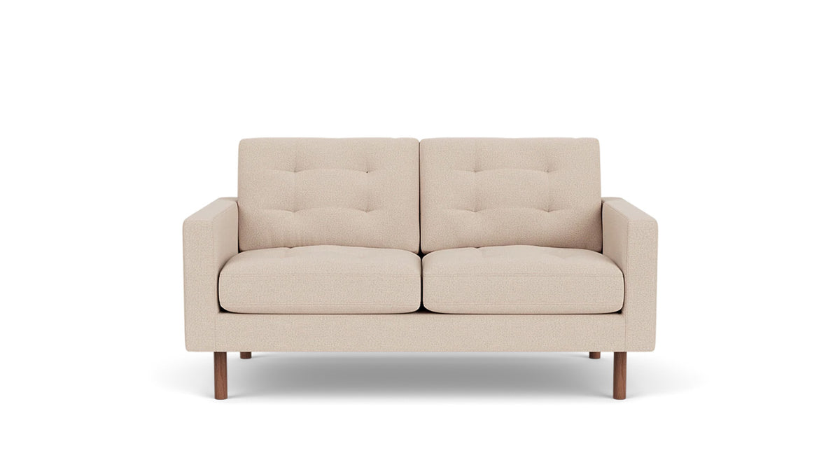 joan loveseat (tufted) - fabric