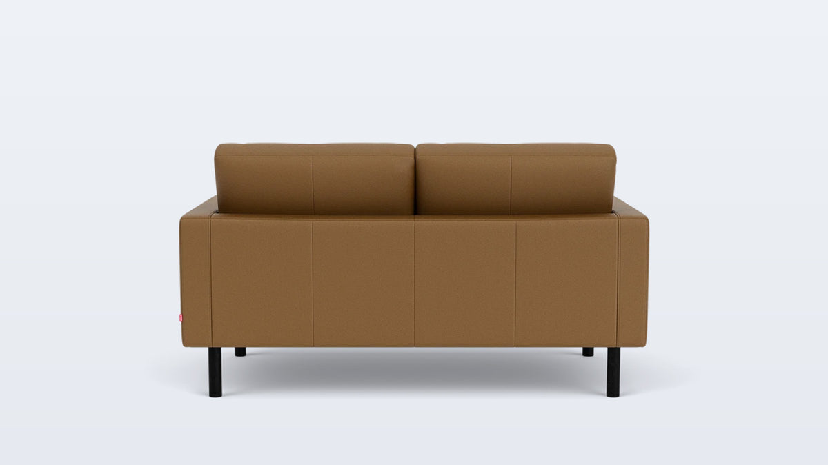 joan loveseat (tufted) - leather