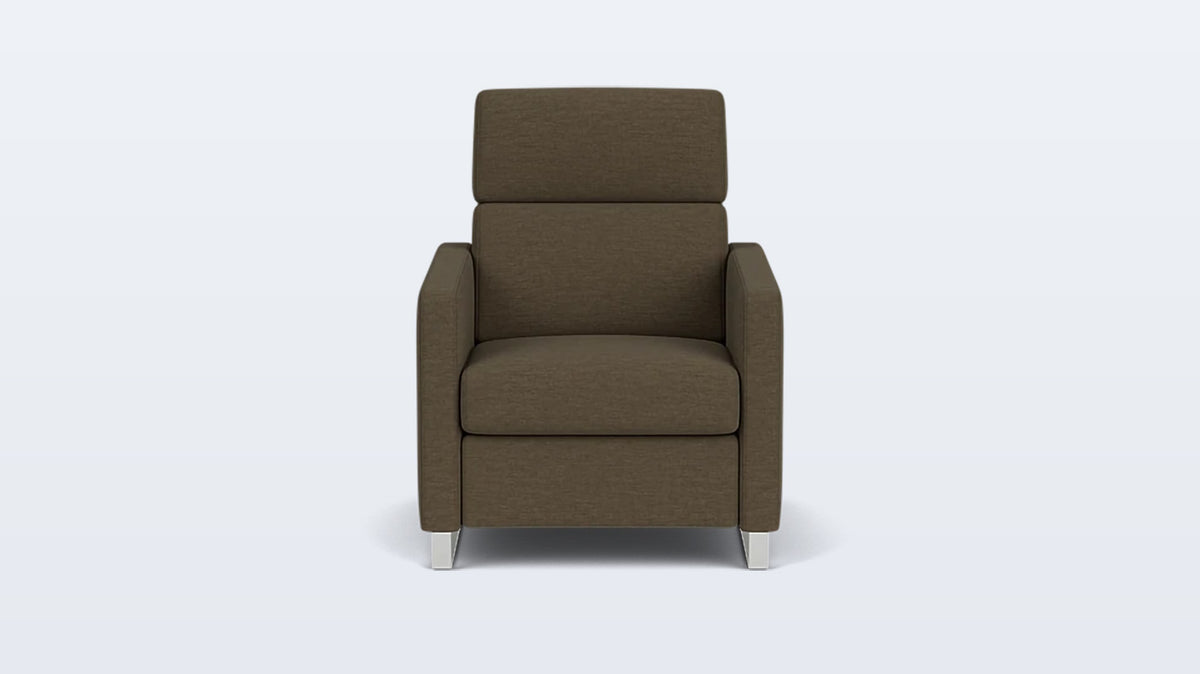 lawrence reclining chair - fabric