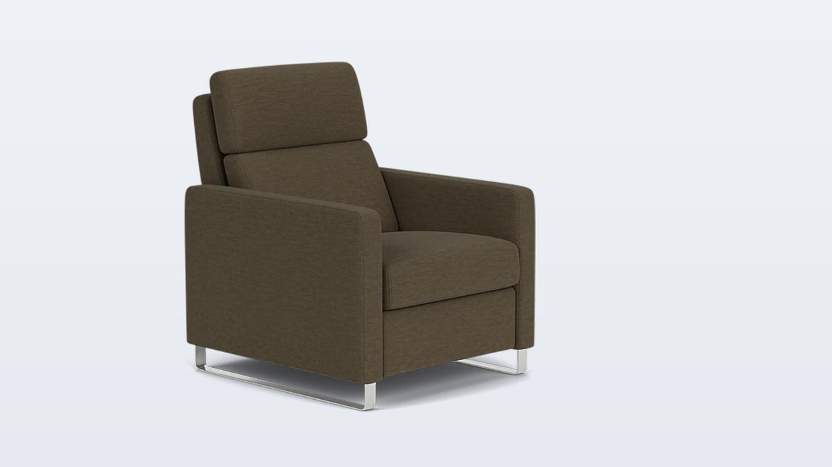 lawrence reclining chair - fabric