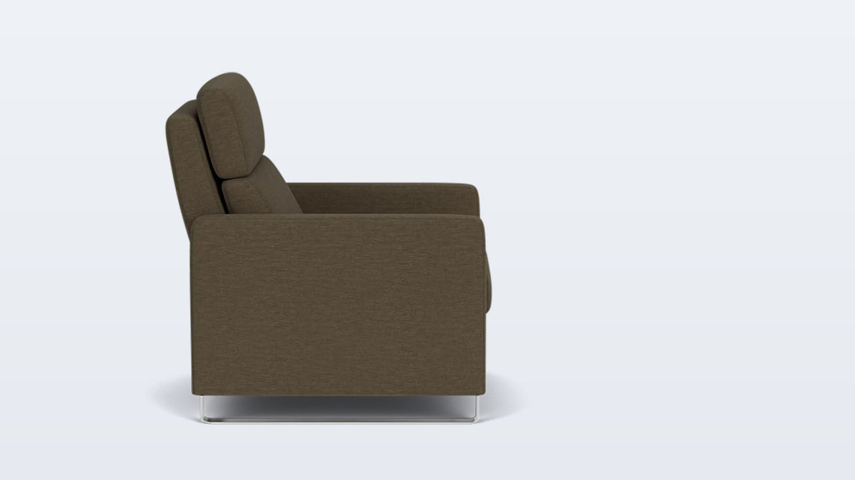 lawrence reclining chair - fabric