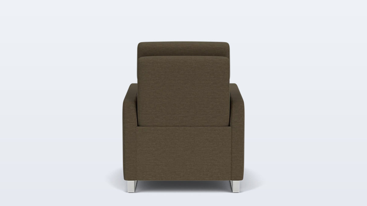 lawrence reclining chair - fabric