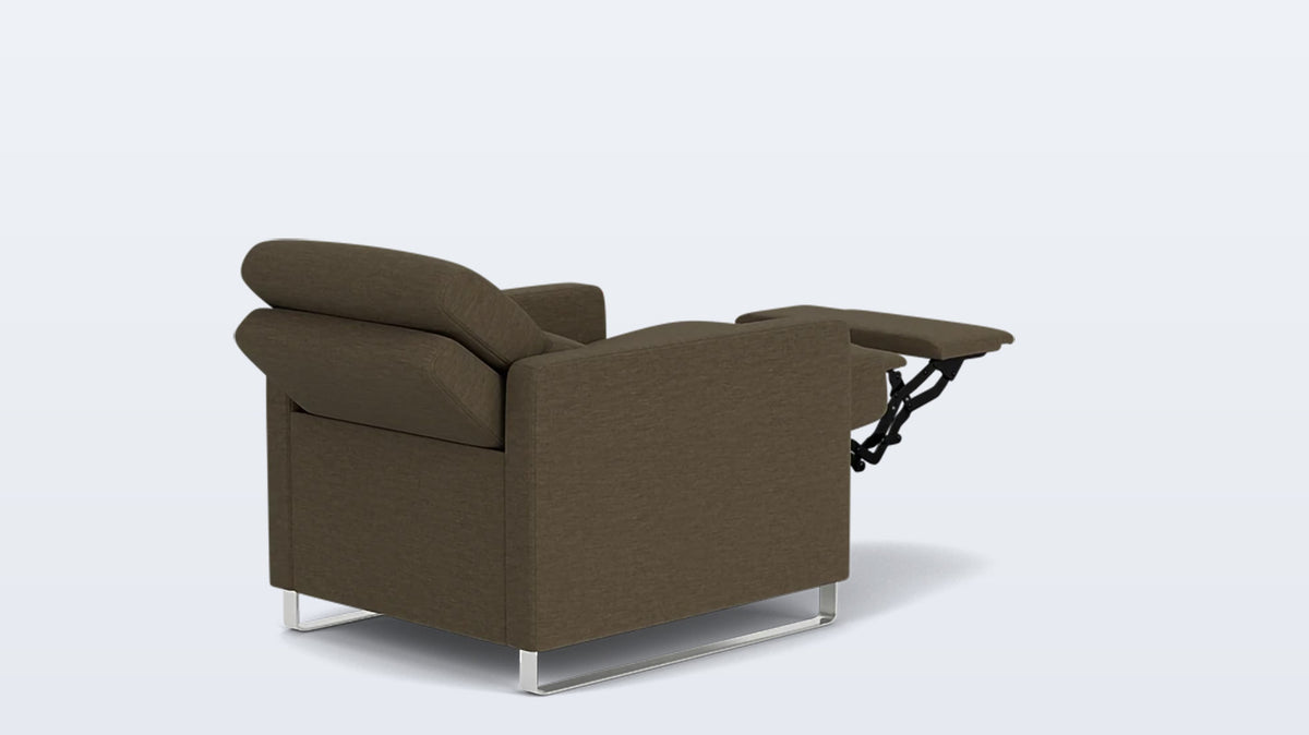 lawrence reclining chair - fabric