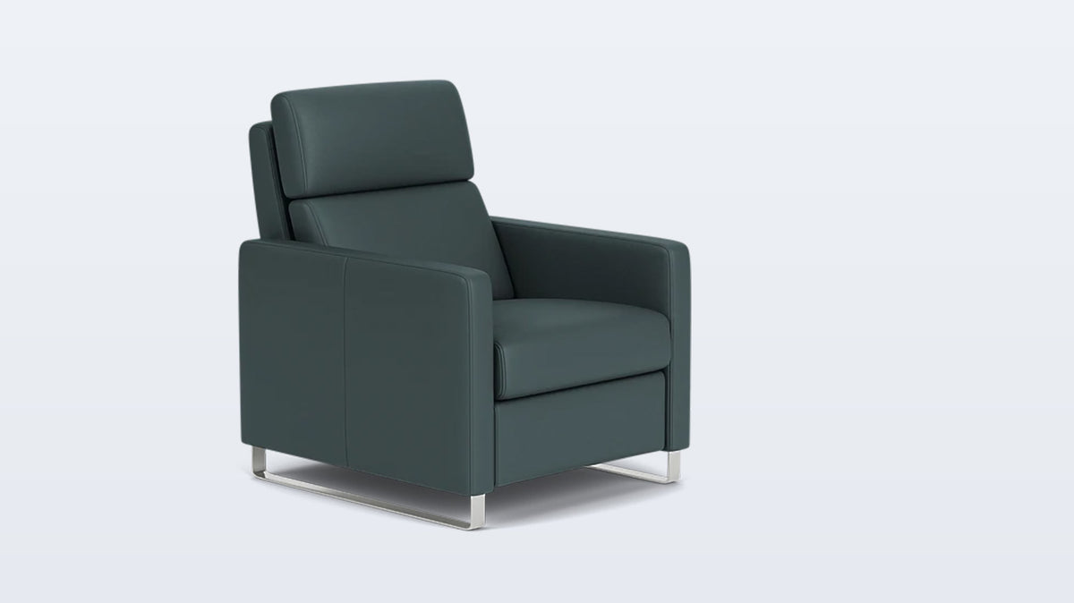 lawrence reclining chair - leather