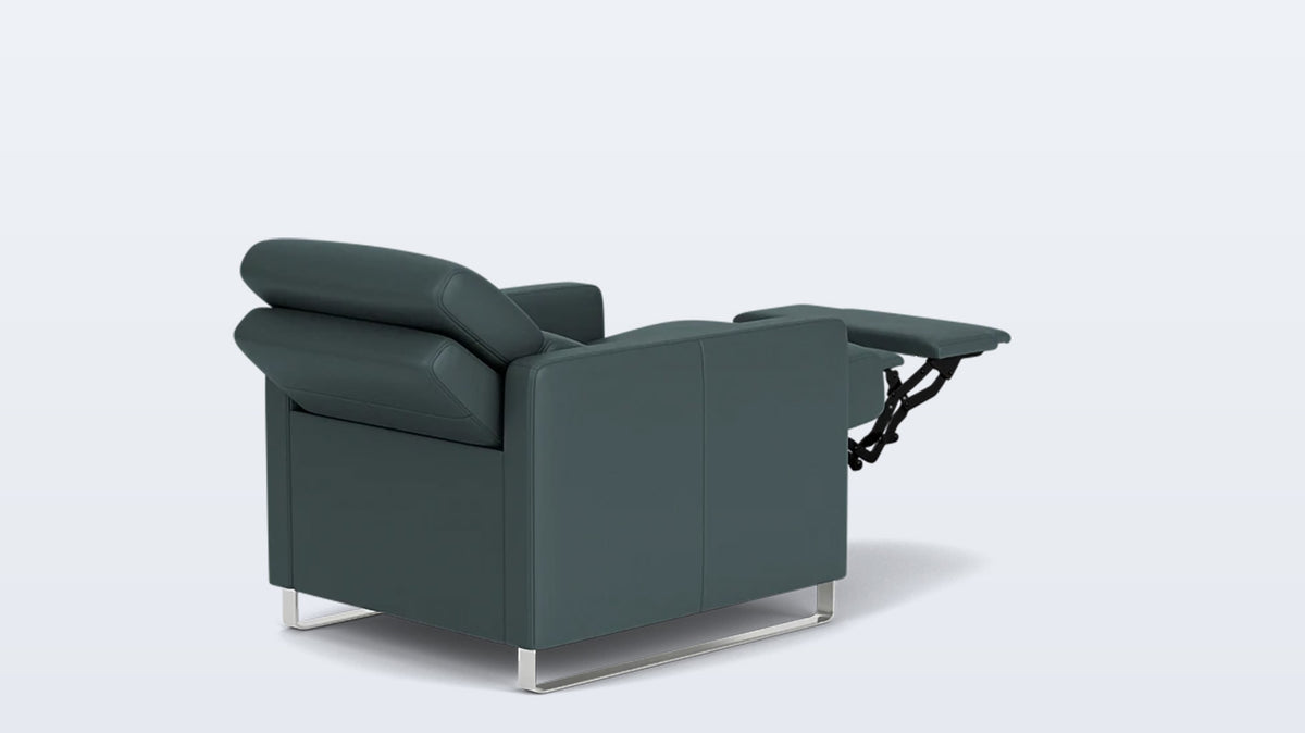 lawrence reclining chair - leather