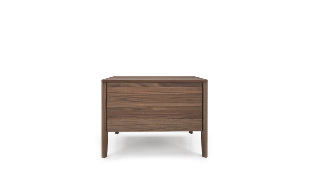 lewis wide 2 drawer nightstand